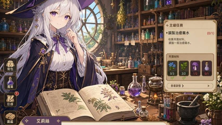 魔女秘药 主线事件 画面 4