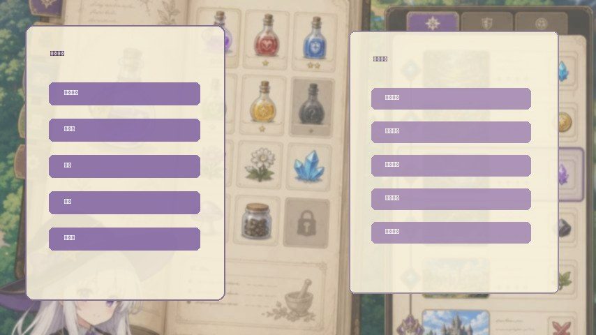 魔女秘药 手绘剧情RPG 场景图 7